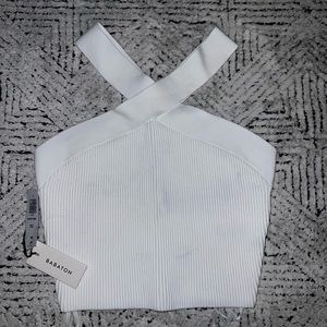 Aritzia halter crop top